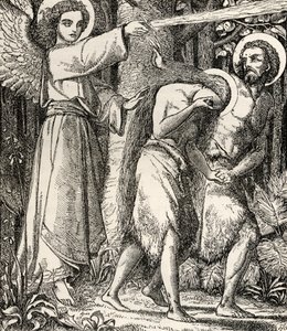 Adam and Eve expelled from Paradise